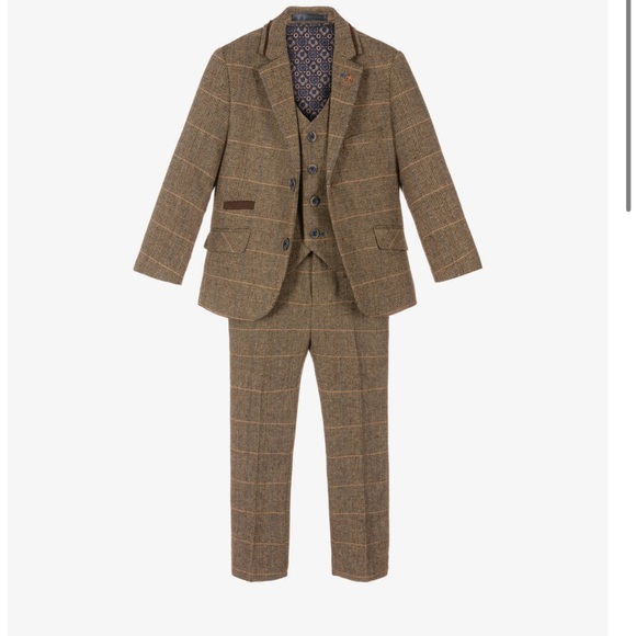 House of Cavani boys Tweed Suit 5T - Picture 2 of 10